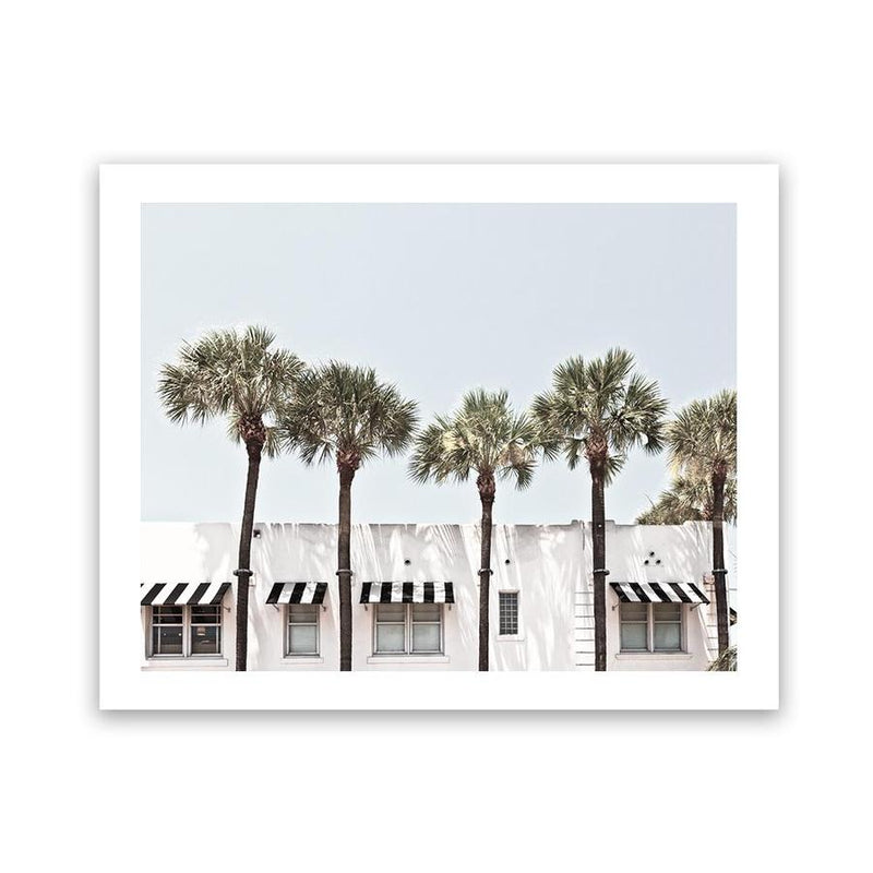 Shop Miami Photo Art Print-Boho, Coastal, Green, Hamptons, Landscape, Photography, Tropical, View All-framed poster wall decor artwork