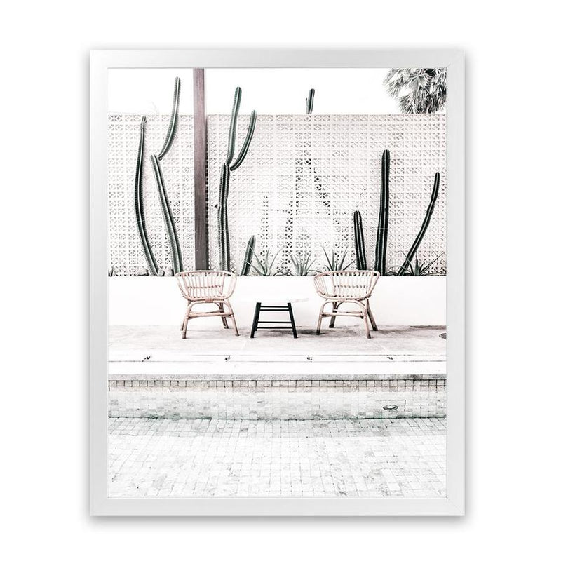 Shop Poolside in Mexico Photo Art Print-Boho, Neutrals, Photography, Portrait, Tropical, View All-framed poster wall decor artwork