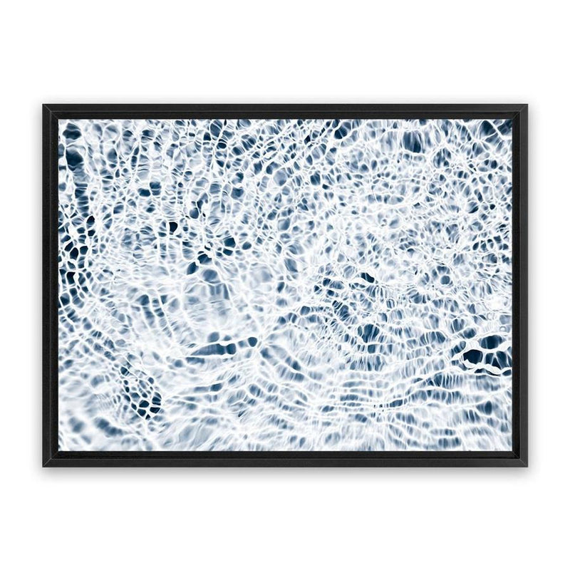 Shop Water Detail Photo Canvas Art Print-Abstract, Blue, Landscape, Photography, Photography Canvas Prints, View All-framed wall decor artwork